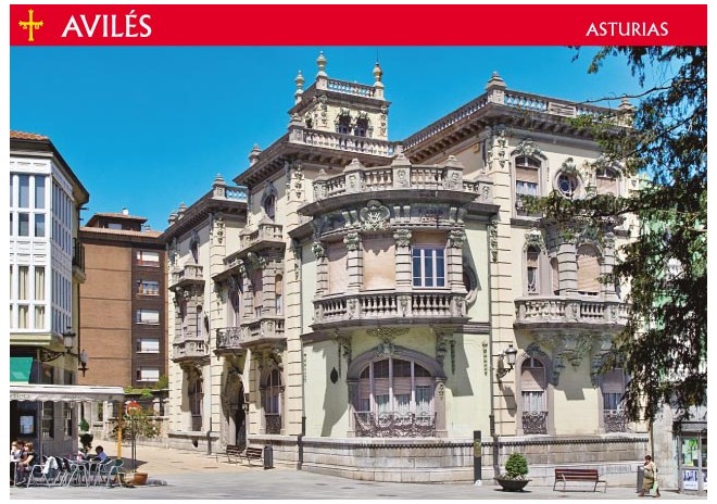 Postal de Aviles