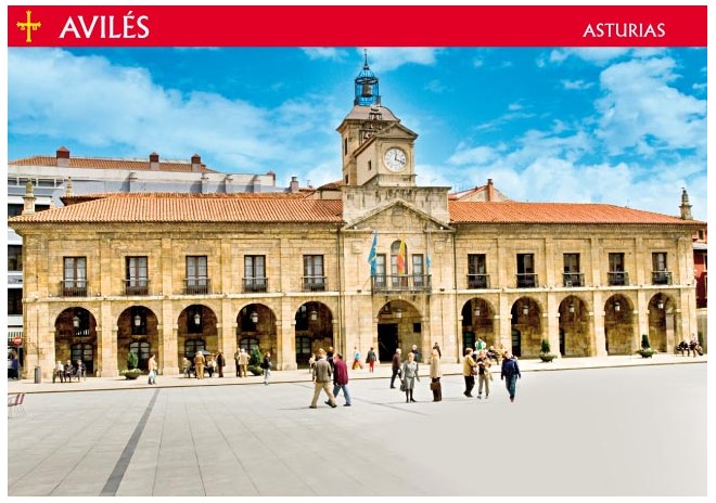 Postal de Aviles