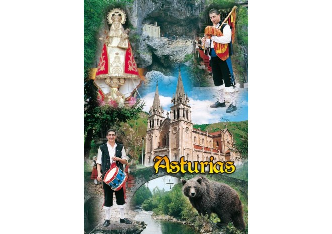 Postal de Asturias