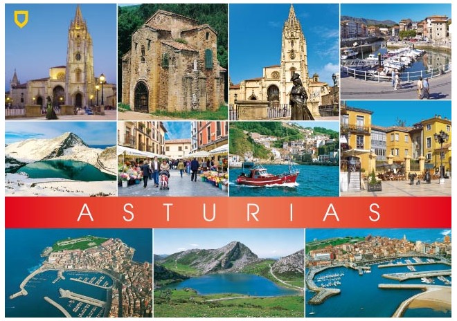 Postal de Asturias