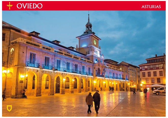 Postal de Oviedo
