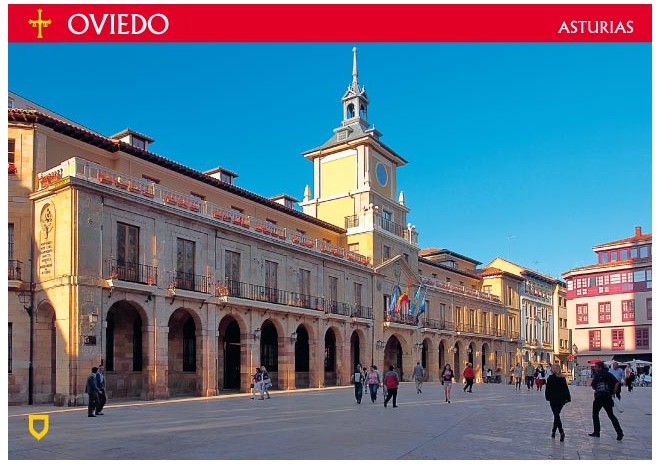 Postal de Oviedo