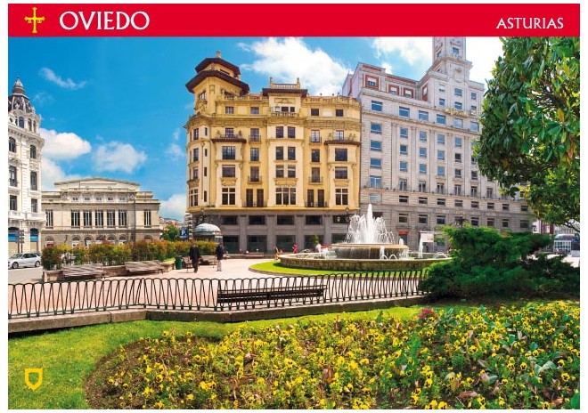 Postal de Oviedo