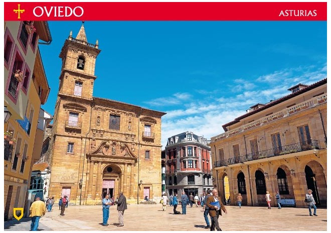 Postal de Oviedo