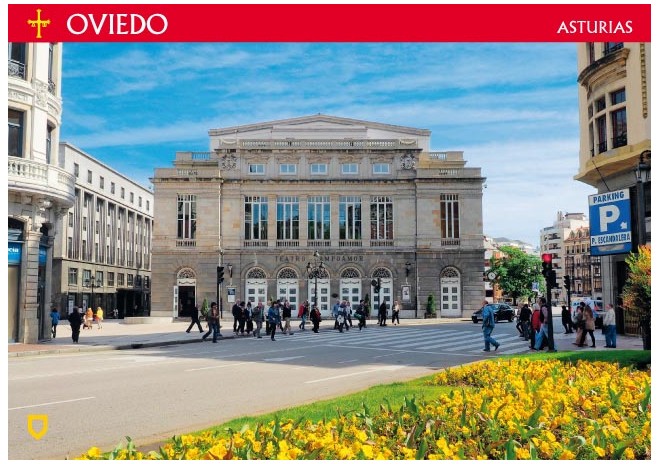 Postal de Oviedo