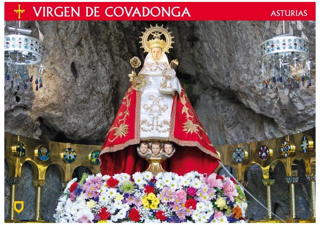 Postal de Covadonga