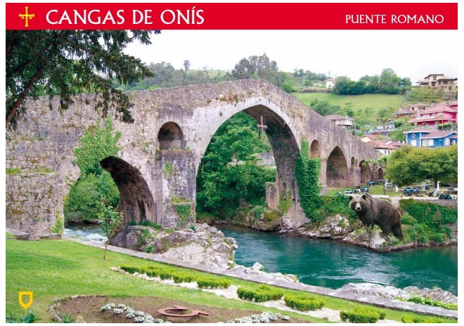 Postal de Cangas de Onís