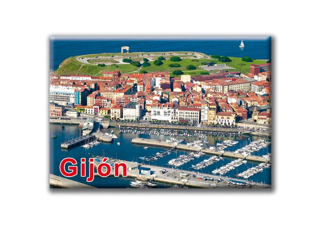 Imán de Gijón