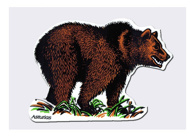 Pegatina Oso