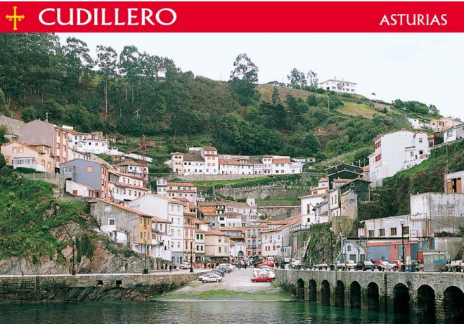 Postal de Cudillero