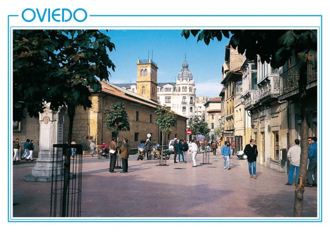 Postal de Oviedo