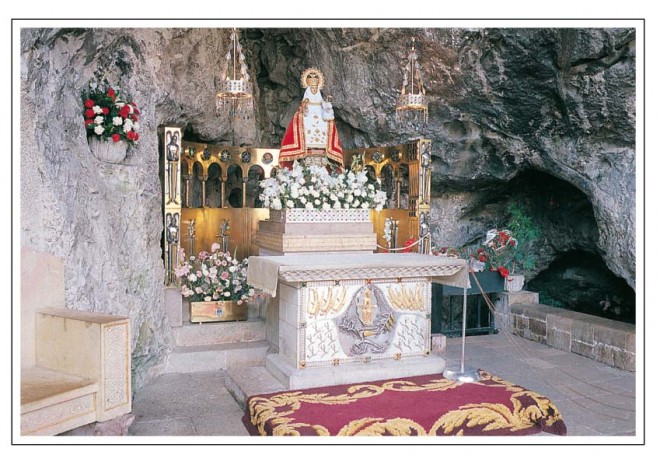 Postal de Covadonga
