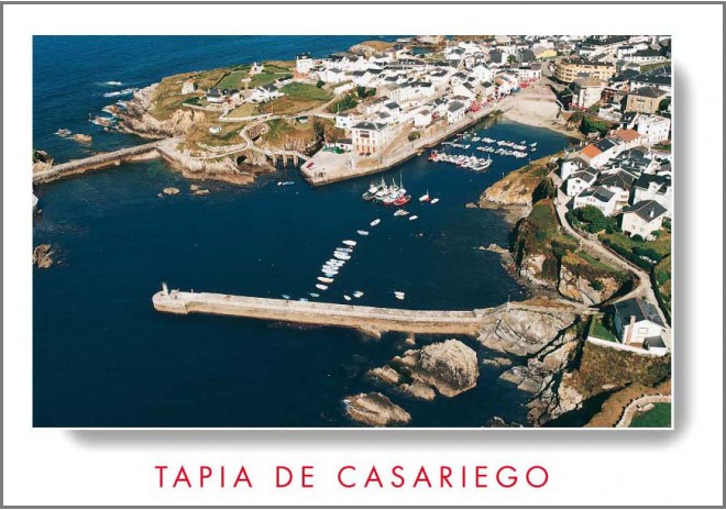 Postal de Tapia de Casariego