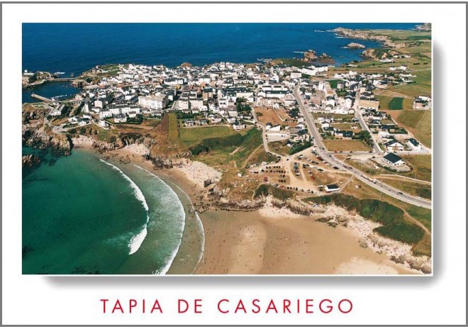Postal de Tapia de Casariego
