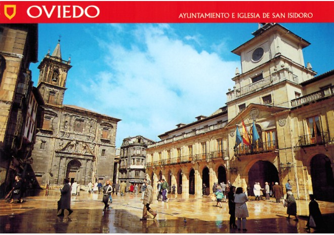 Postal de Oviedo