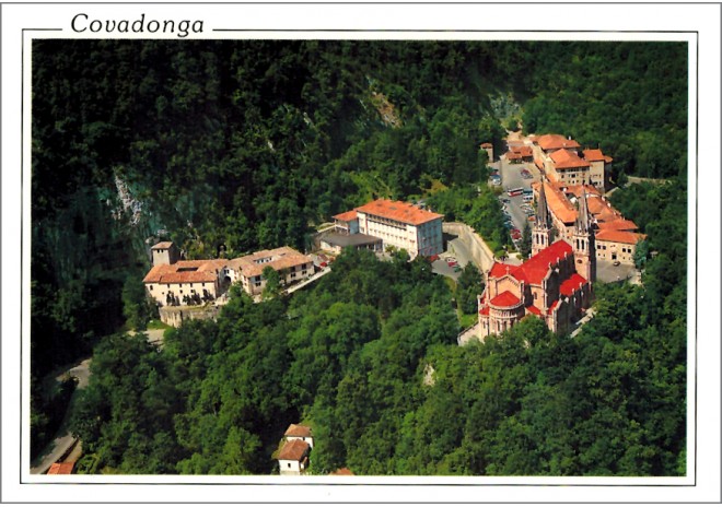 Postal de Covadonga