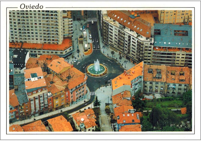 Postal de Oviedo