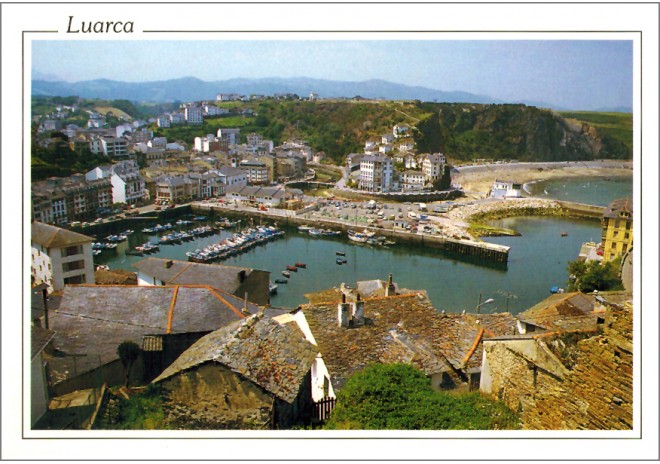 Postal de Luarca