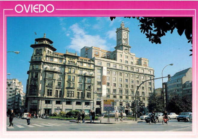 Postal de Oviedo