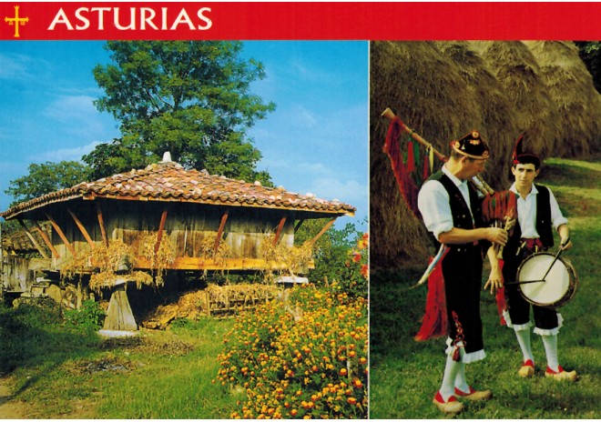 Postal de Asturias