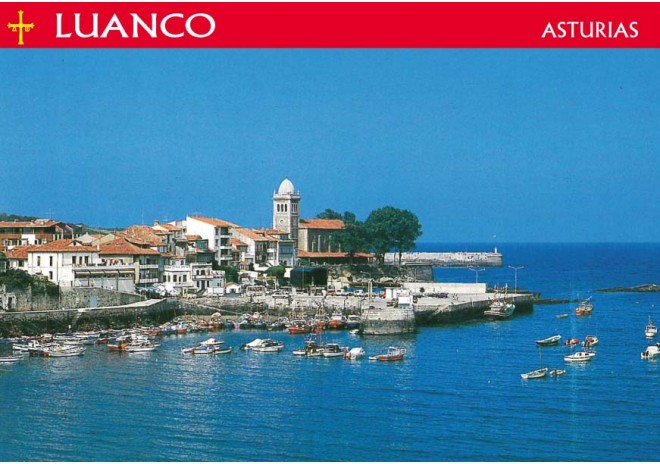 Postal de Luanco