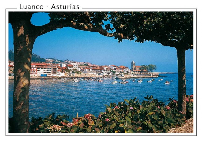 Postal de Luanco