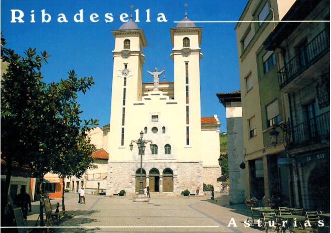 Postal de Gijón