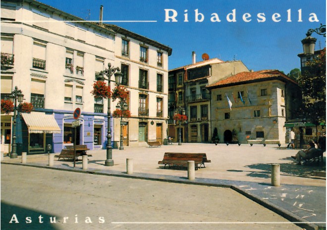 Postal de Gijón