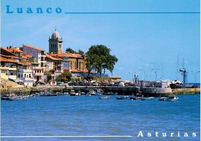 Postal de Luanco