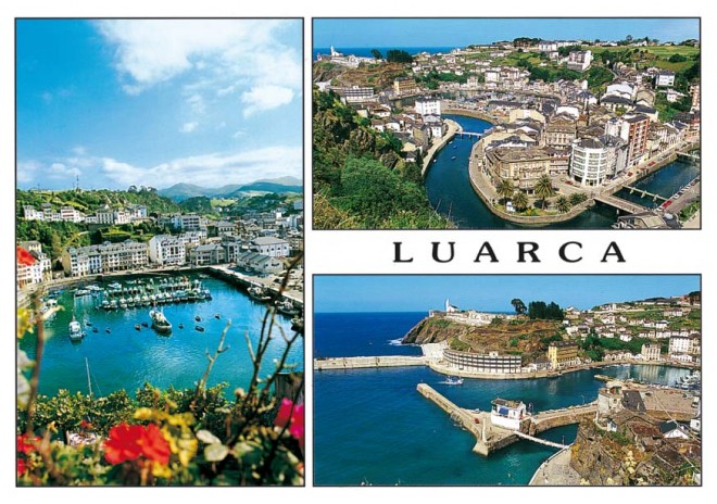 Postal de Luarca