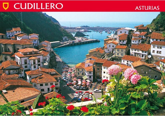 Postal de Cudillero