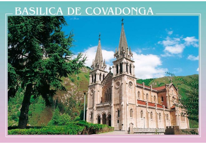 Postal de Covadonga