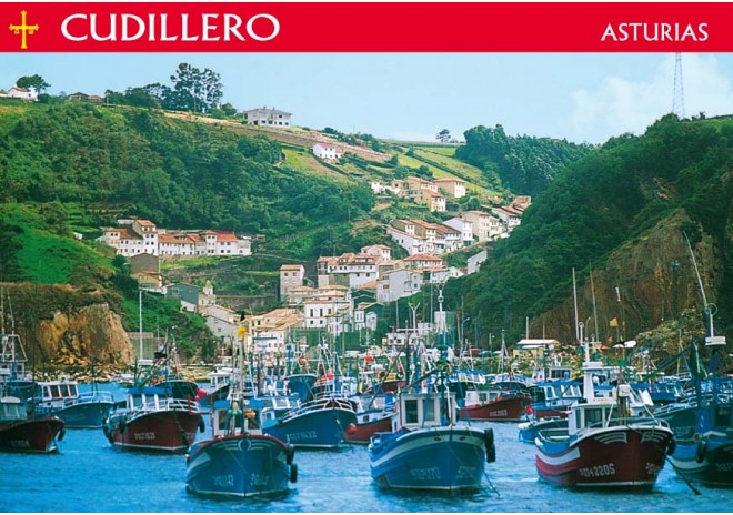 Postal de Cudillero