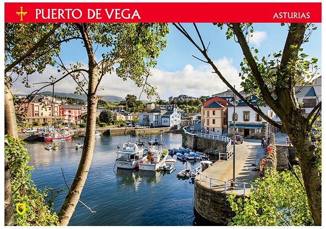 Postal de Puerto de Vega. Asturias PG200