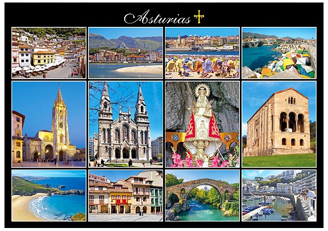 Postal de Asturias PG203